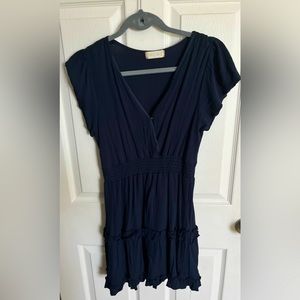 altar’d state navy blue dress. size m.